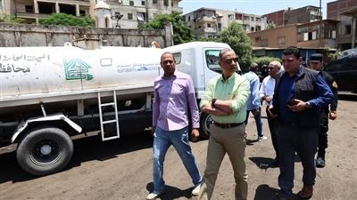 محافظ الجيزة يكلف أعمال النظافة أسفل محور عمرو بن العاص