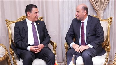وزير العمل يستقبل رئيس جامعة ساكسوني مصر للعلوم التطبيقية
