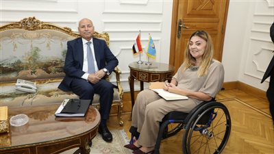محافظ القاهرة يلتقي المشرف العام على المجلس القومى للاشخاص 