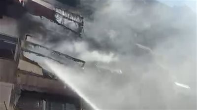 السيطرة على حريق وإنقاذ عقار سكني بمنطقة الجيزة في بورسعيد