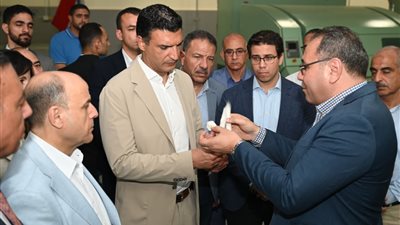 المهندس خالد هاشم وزير الصناعة