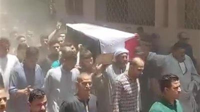 جنازة شهيد الواجب محمود أحمد    
