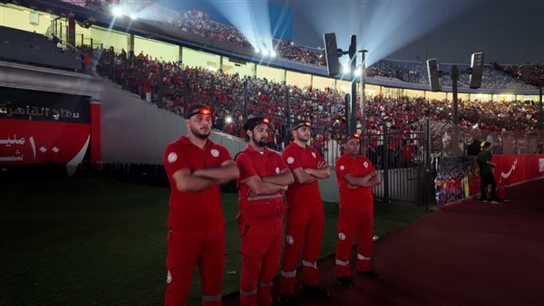 الهلال الأحمر المصري يشارك في تأمين احتفالية 100 مليون شكرا    