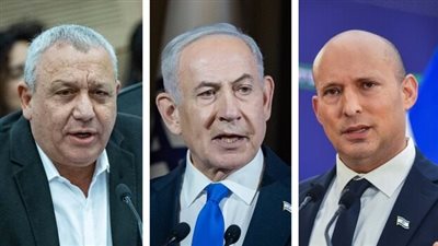 نفتالي بينيت، بنيامين نتنياهو، غادي آيزنكوت