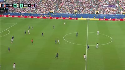 أهداف مباراة فرنسا وإنجلترا     