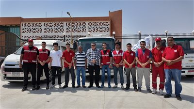 نفذ الهلال الأحمر المصري قافلة إغاثية متكاملة     