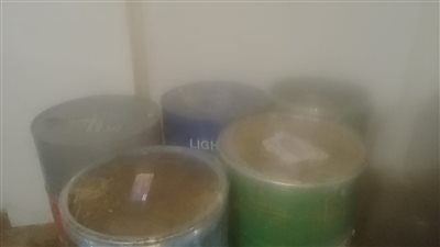 جانب من المضبوطات 