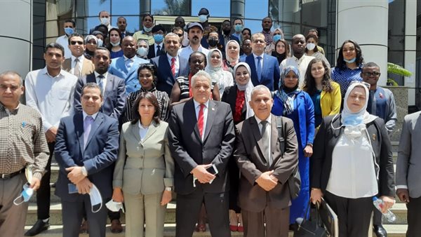 استقبال الوفد 