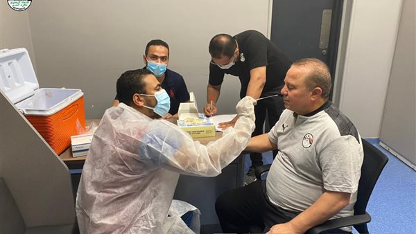 شوقي غريب يخضع لمسحة