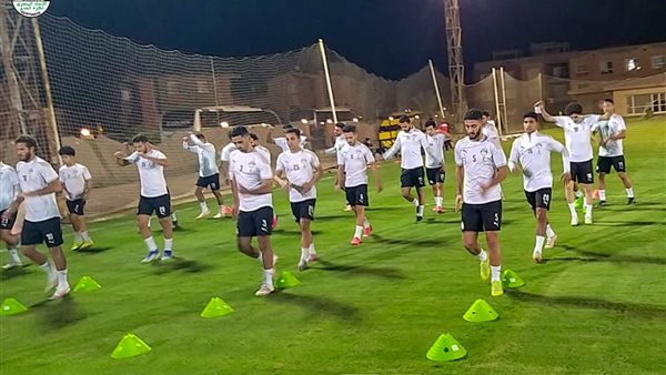 جانب من تدريبات منتخب