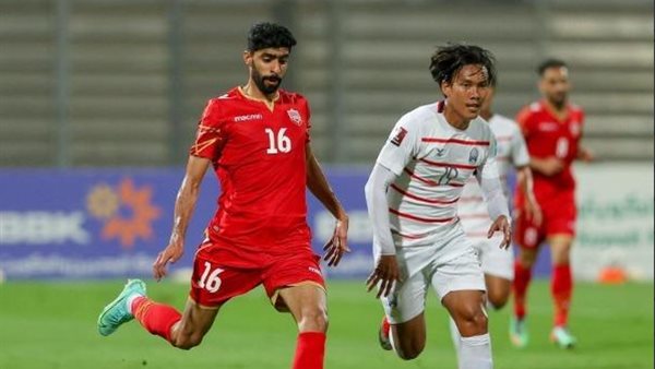 جانب من مباراة البحرين