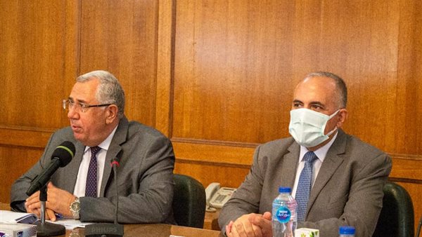 وزيرا الري والزراعة