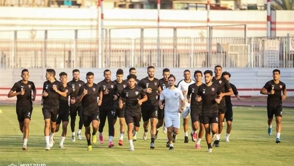 جانب من تدريبات الزمالك