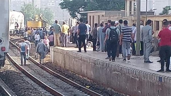 خروج عربة القطار