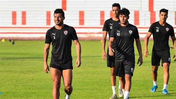 جانب من تدريبات الزمالك