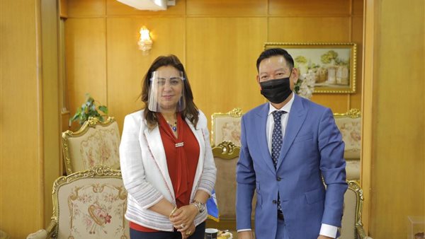 محافظ دمياط تستقبل