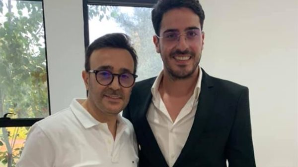 صابر الرباعي وابنه