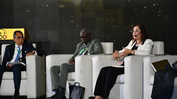 وزيرة التخطيط هالة