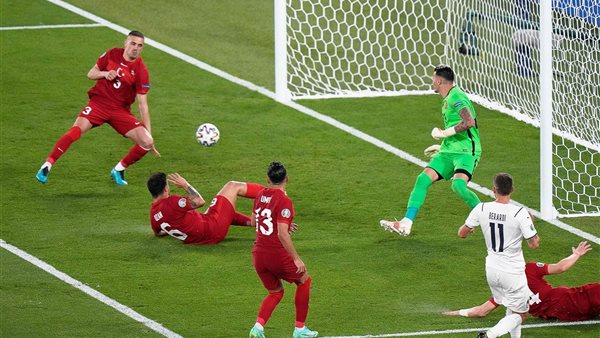 جانب من المباراة