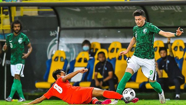 جانب من المباراة