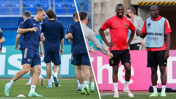 منتخبي بلجيكا وروسيا