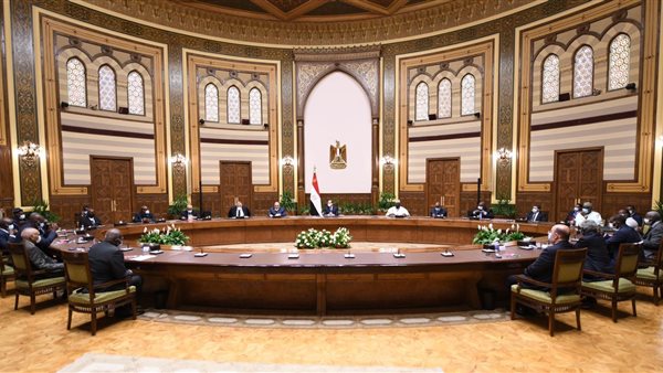 لقاء الرئيس برؤساء