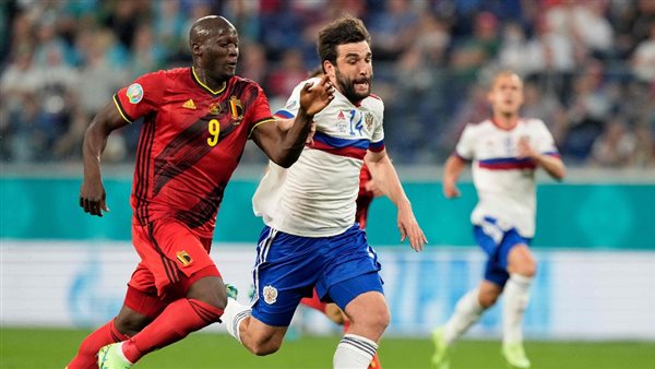 جانب من مباراة روسيا