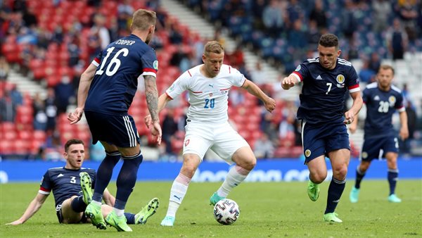 جانب من المباراة