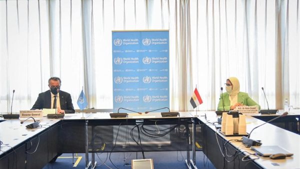 هالة زايد وزيرة الصحة