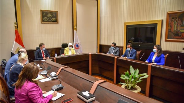 لقاء وزيرة الصحة