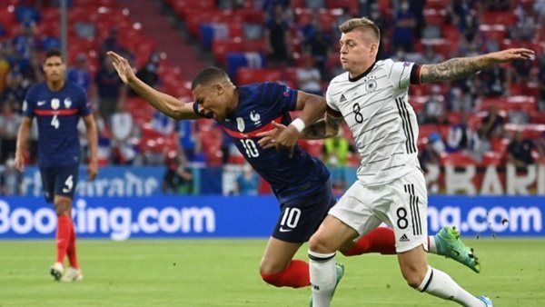 جانب من مباراة المانيا