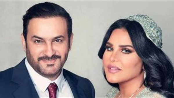 أحلام وزوجها 