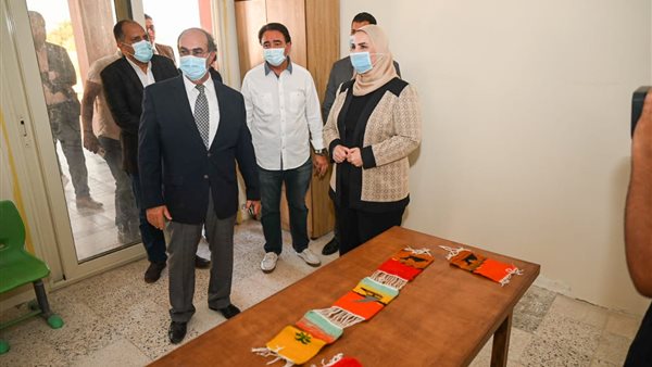 تفقد وزيرة التضامن