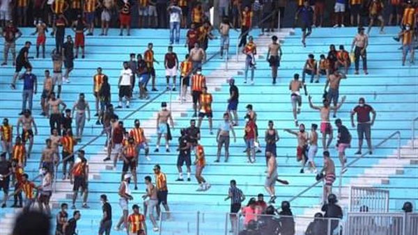 شغب جمهور الترجى