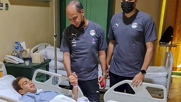 محمود جابر يطمئن