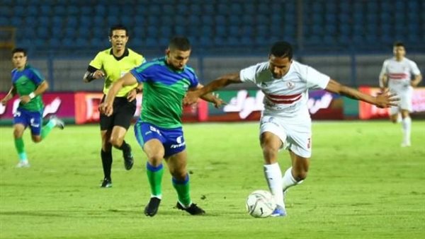 الزمالك ضد مصر المقاصة