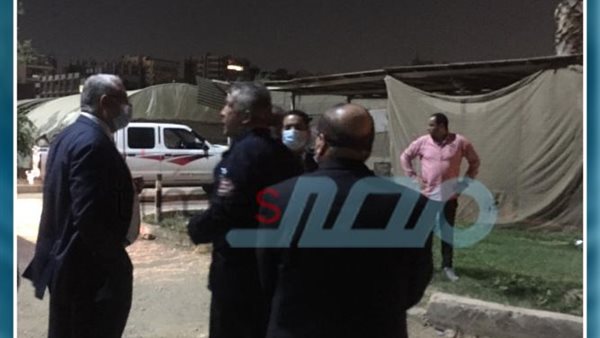 حريق وزارة الزراعة