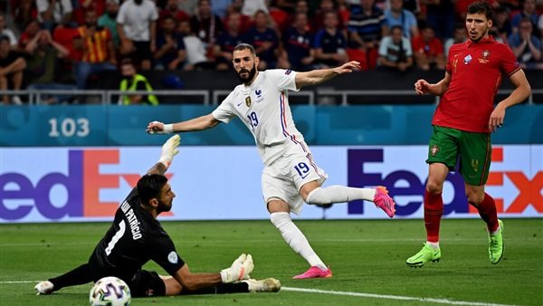 جانب من مباراة البرتغال