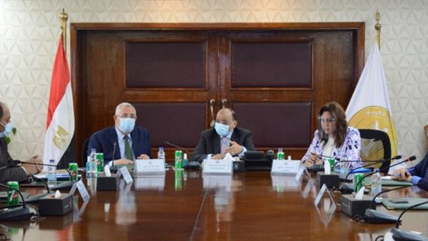 اجتماع وزيرا الزراعة