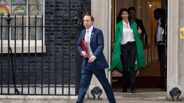 وزير الصحة البريطانى