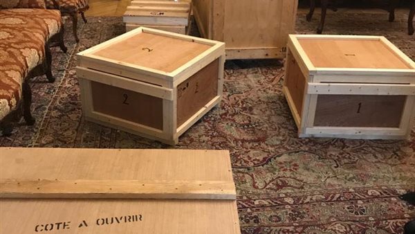 تغليف الاثار المستردة