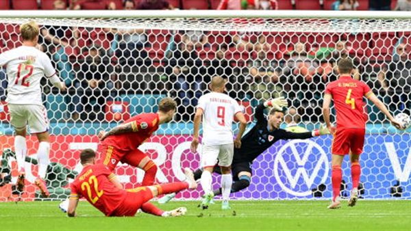 جانب من المباراة