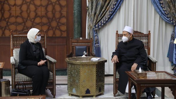 شيخ الازهر يستقبل