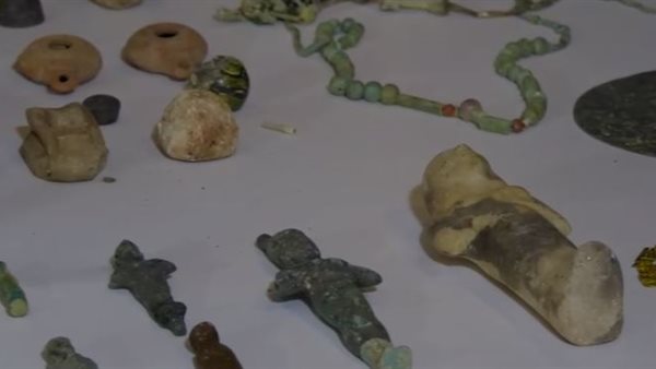 جانب من المضبوطات