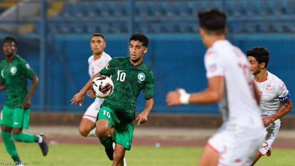 جانب من مباراة تونس