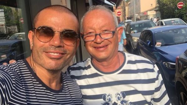 عمرو دياب ونجيب ساويرس