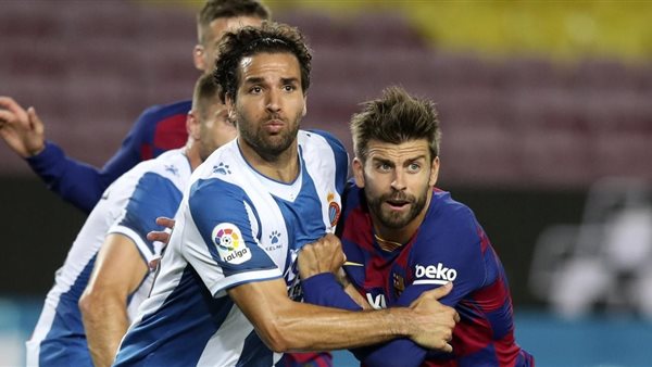 جانب من مباراة برشلونة