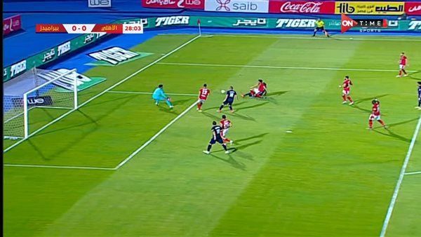 جانب من المباراة