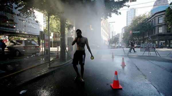 موجة حر تاريخية في