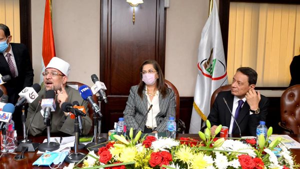 وزير الاوقاف فى ندوة